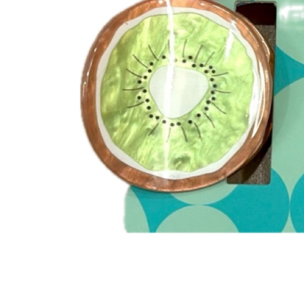 NWT 🍉🍋🥝🍊 Piper K Fruit Themed Hair Claw Clips Set of 4 - Picture 14 of 14